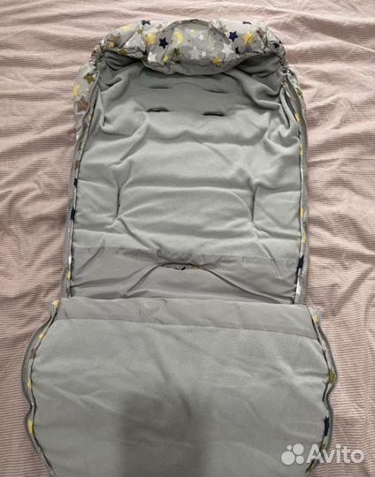 Зимний конверт в коляску mansita