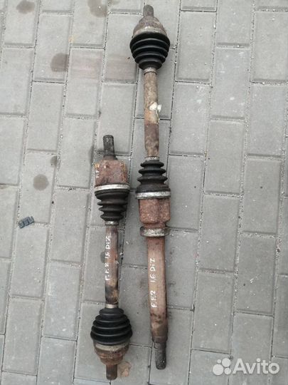 Привод Левый Правый Форд фокус 2 1.6 Дизель