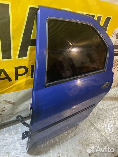 Дверь Рено Логан задняя левая в сборе