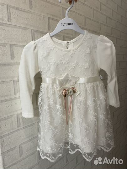 Платье для девочки 92