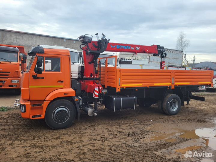 КамАЗ 43253-6010-69 с КМУ, 2023