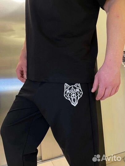 Костюм футболка и штаны Кибер borz