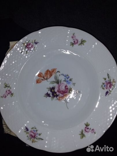 Посуда чсср мейсенский букет.Бернандотт