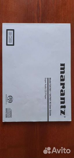 Документы от marantz sa7001 ki