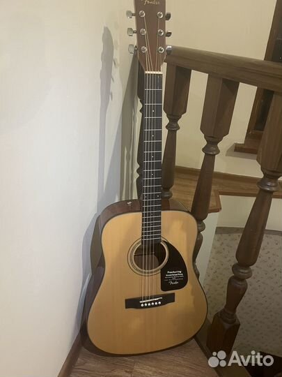 Fender CD-60 dread V3 DS WN акустическая гитара