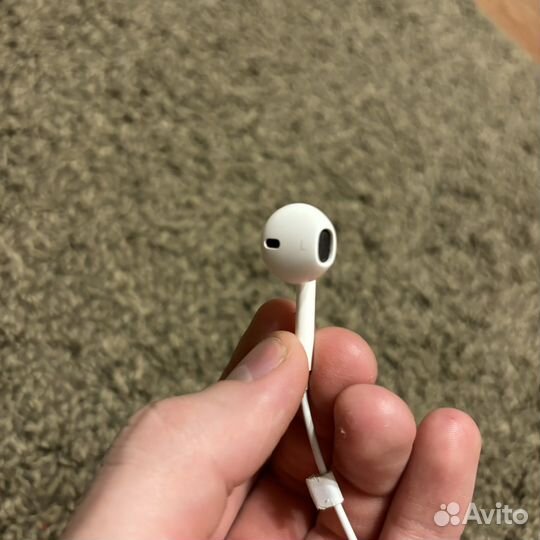 Наушники apple проводные lightning