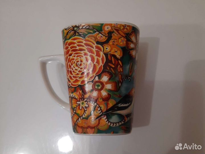 Кружка Бокал с птичками. Контейнер Глазунья