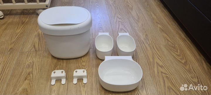 Набор контейнеров IKEA для пеленального столика