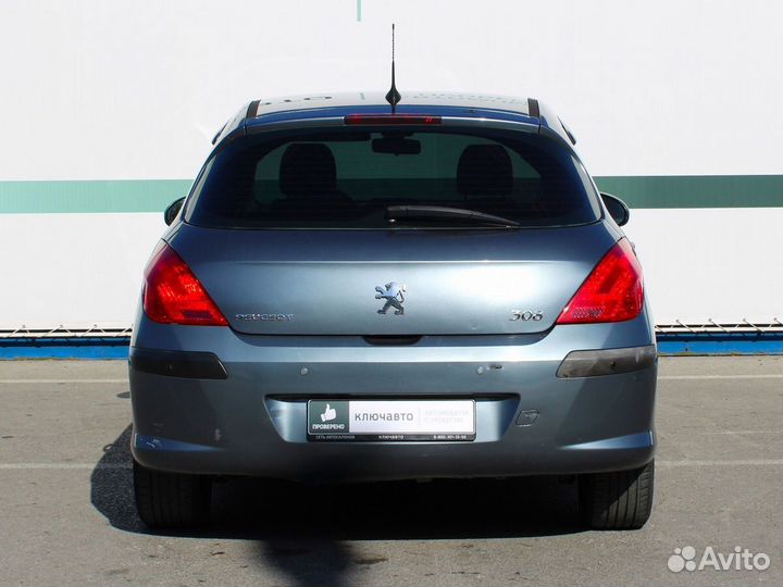 Peugeot 308 1.6 AT, 2008, битый, 275 961 км