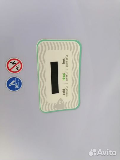 Ванночка для купания с термометром