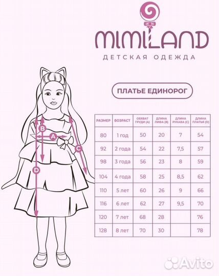 Платье для девочки