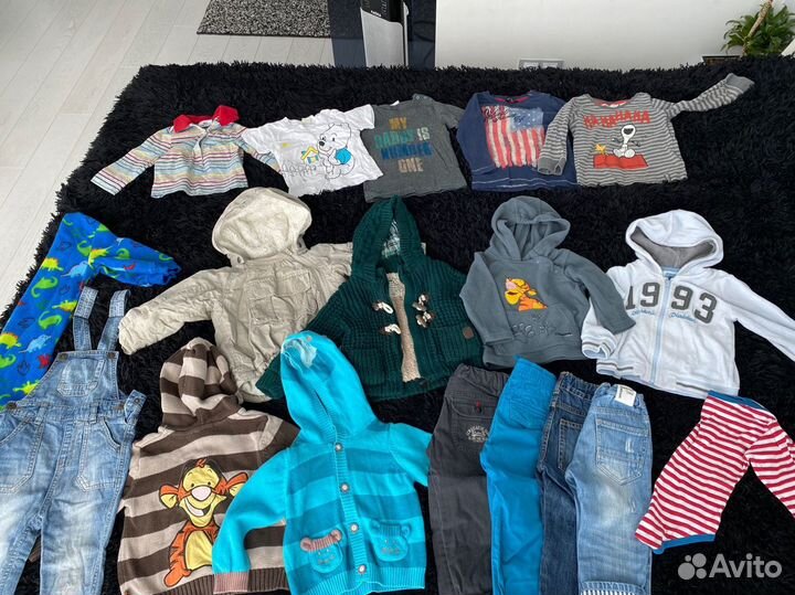 Листай Пакет вещей 86-92, 25 штук