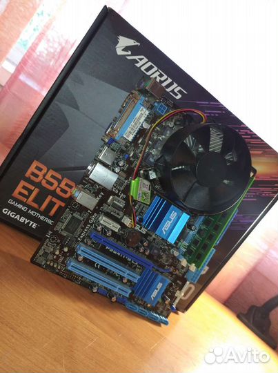 Комплект 775 asus