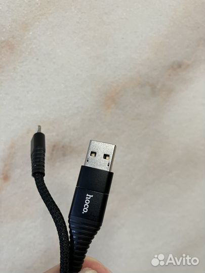 Провод hoco USB-A/Type-C tp lughtning