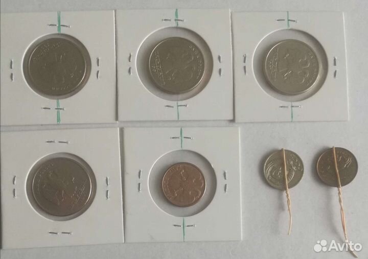 Монеты с браком разные