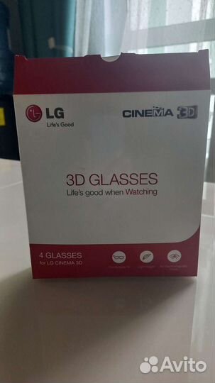 3D очки lg