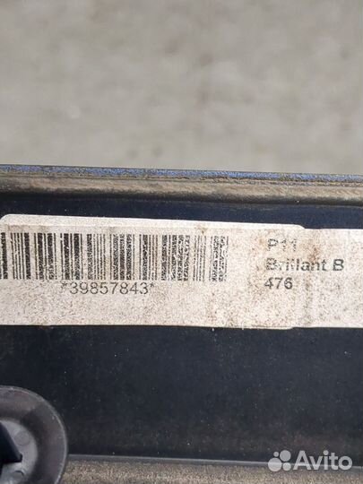 Подсветка номера Volvo S40 2004, 2007