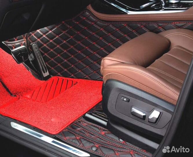 3D Коврики Lexus LX из Экокожи