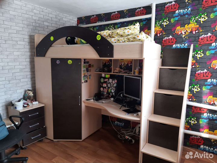 Кровать-чердак