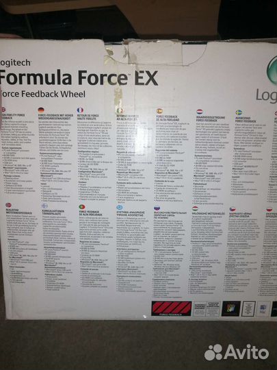 Игровой руль logitech formula force ex