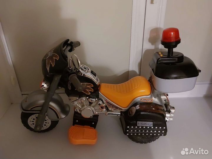 Мотоцикл детский электрический