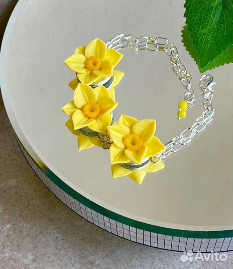 Браслет нарциссы