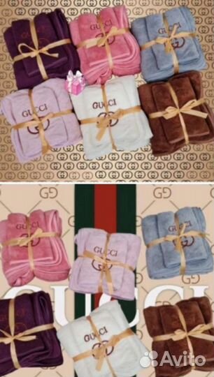 Полотенца, плед