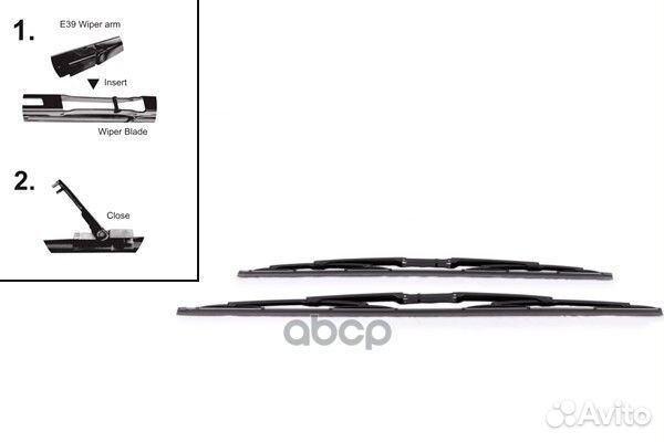 201 666-SX щетки к-т каркасн, Special E39, 650