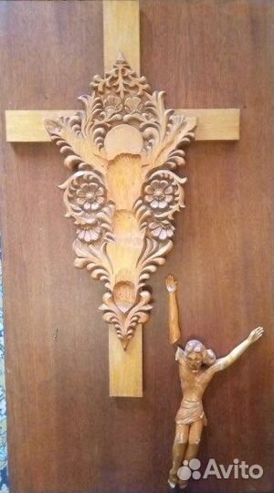 Распятие деревянное под реставрацию