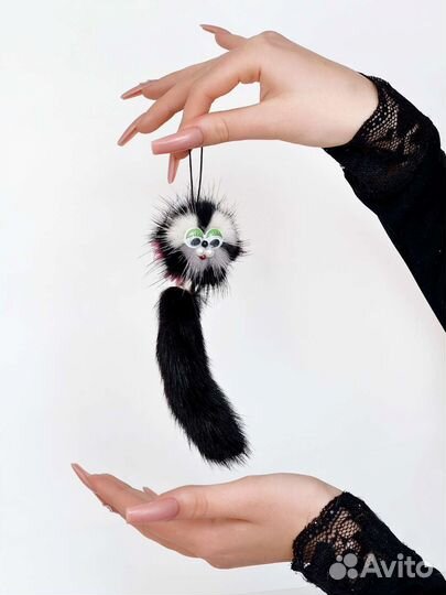 Брелок котёнок новый