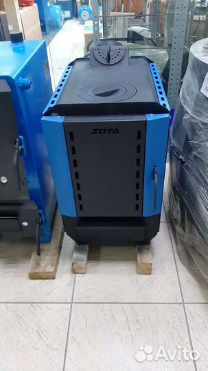 Котел твердотопливный Zota BOX 8 кВт, 10 кВт