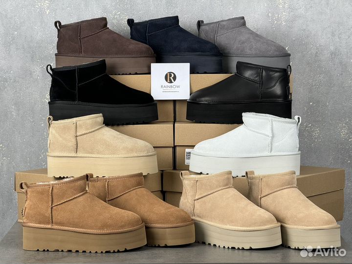Ugg Classic Ultra Mini Platform + 12 расцветок