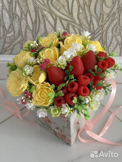 Букет из мыла