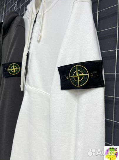 Зип худи stone island