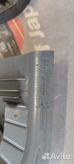 Напольный воздуховод w639 Viano/Vito