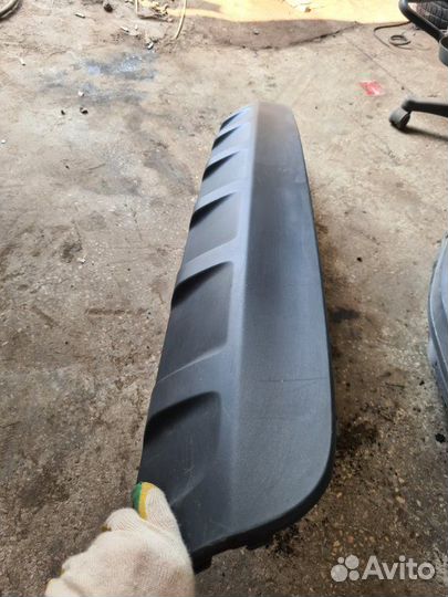 Юбка бампера задняя Kia Picanto 1 2008