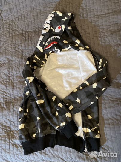 Bape City Camo Shark Full Zip Hoodie