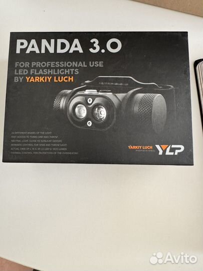 Налобный фонарь panda