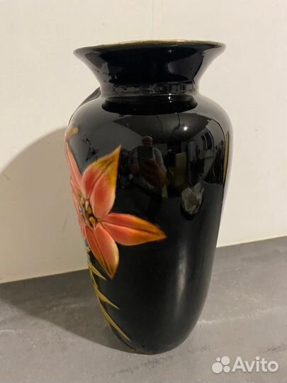 Ваза обливная керамика СССР