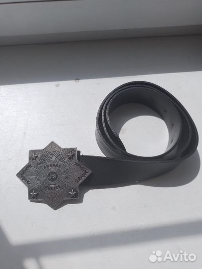 Мужской кожаный ремень Exte италия