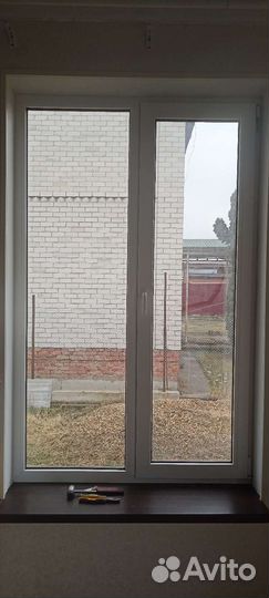 Окна пластиковые бу большие