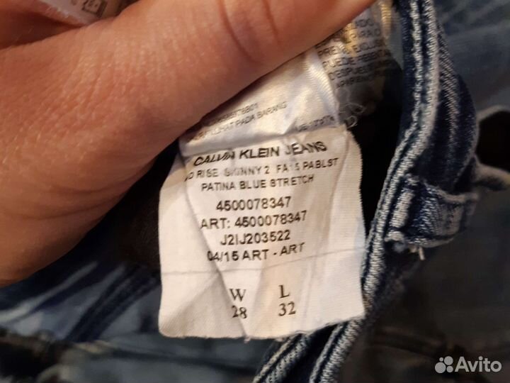 Джинсы женские calvin klein,colins,benetton,vs