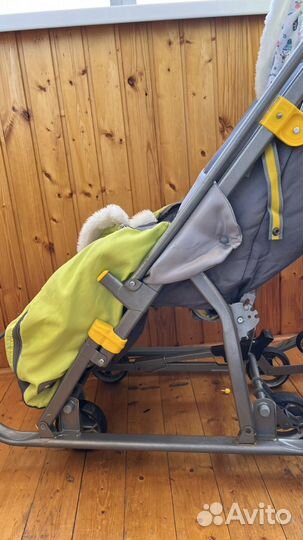 Санки коляска ника