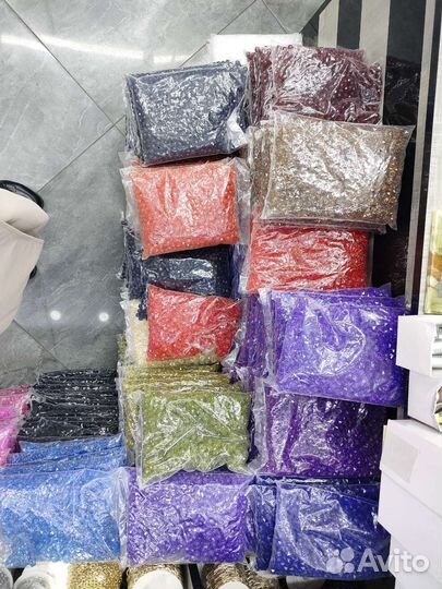 Набор бусин для изготовления сумки