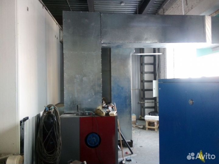 Окрасочная камера для производства
