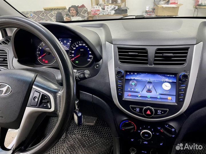 Hyundai Solaris android магнитола