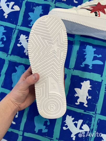 Кроссовки A bathing ape bape sta shark новые