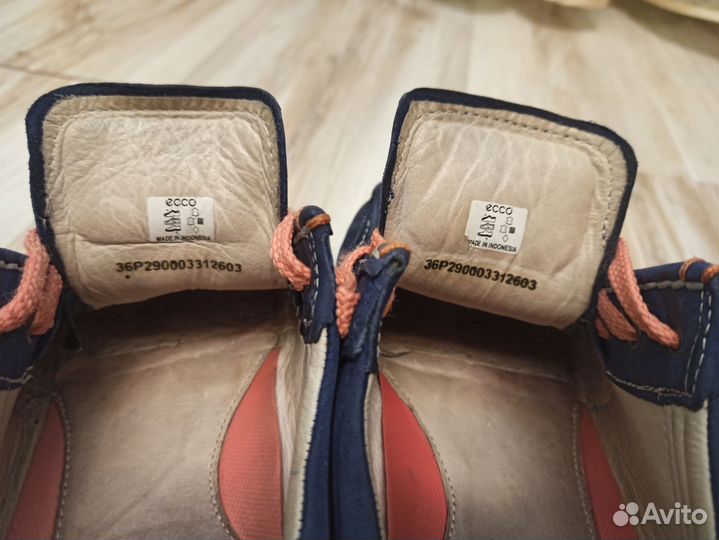 Туфли Ecco для девочек 34-35