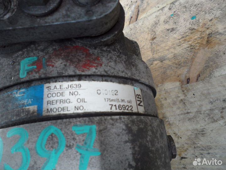 Компрессор кондиционера chevrolet lacetti -1.8