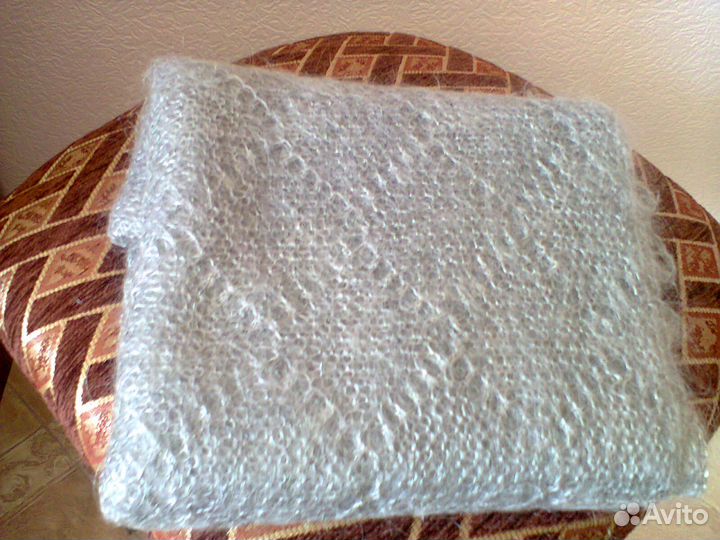 Два платка оренбургских из козьего пуха